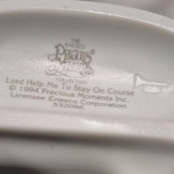 Precious Moments  LORD HELP ME STAY ON COURSE - Picture 7 of 7